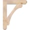 Ekena Millwork Legacy Craftsman Smooth Bracket w/ Offset Brace, Douglas Fir, 7 1/2"W x 34"D x 42"H BKT0806X34X42LEC04SDF - alternate 2